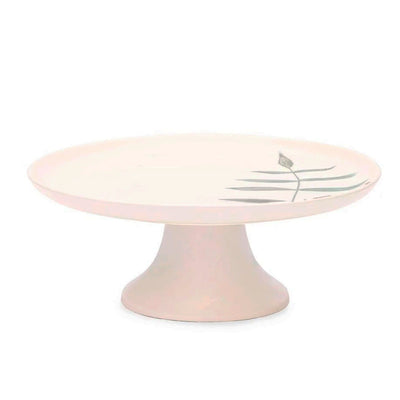 Boleira Cerâmica Flat Samambaia Oxford - 26Cm