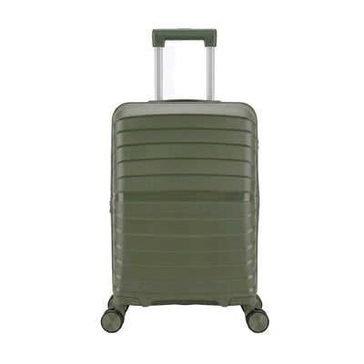 Mala de Viagem Rígida em Polipropileno 20" Dark Grey 130 com Rodas 360°