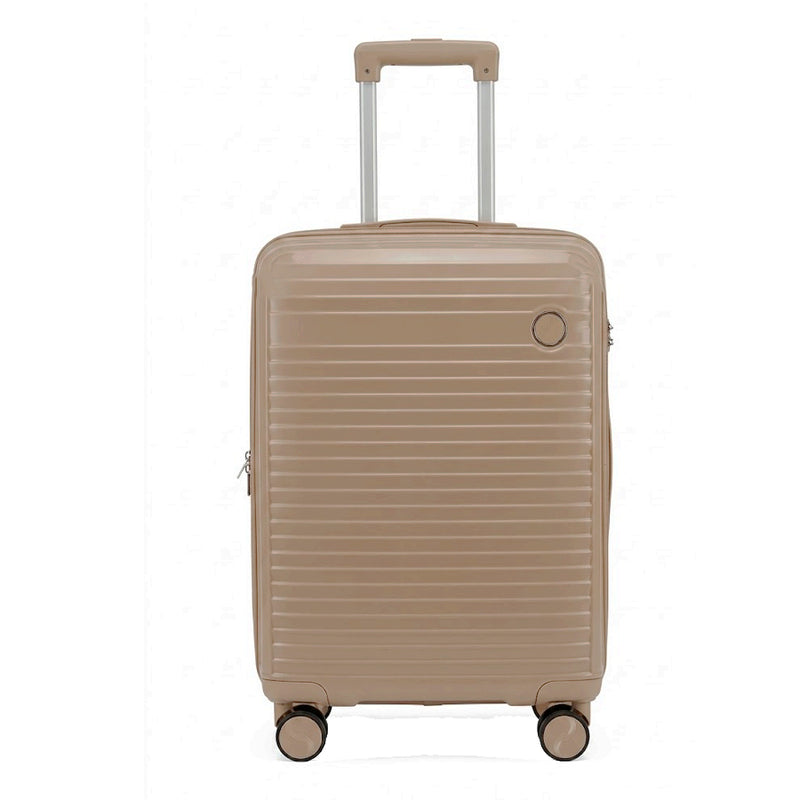 Mala de Viagem Rígida em Polipropileno 20" Grey Green com Rodas 360°