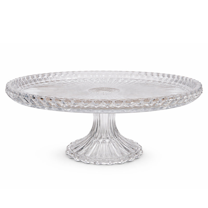 Boleira em Cristal com Pé 32cm