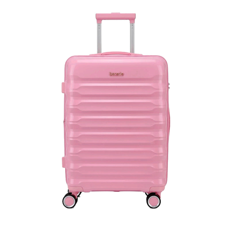 Mala de Viagem Rígida em Polipropileno 20" Pink 128 com Rodas 360°