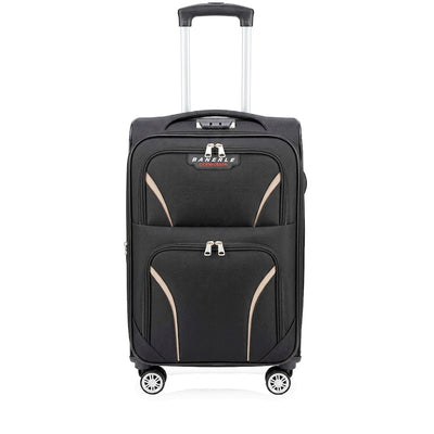Mala de Viagem Rígida em Polipropileno 20" Black 142 com Rodas 360°