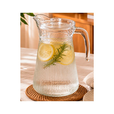 Jarra de Vidro com Tampa Deli Glass Slin 1,58L