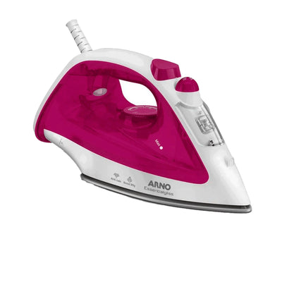 Ferro a Vapor Arno Essentialgliss com Base Antiaderente, 1200W, Rosa, FMQ 110V