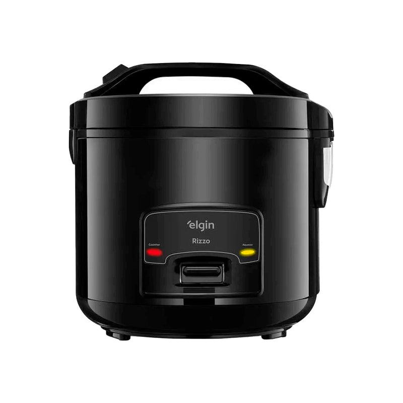 Panela Elétrica de Arroz Rizzo 5 Xícaras 400W Preta com Acessórios