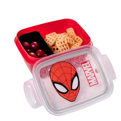 Pote Marmita com Trava Homem Aranha 630Ml - Plasútil