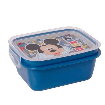 Marmita Mickey Divisória Removível 630ML - Plasútil