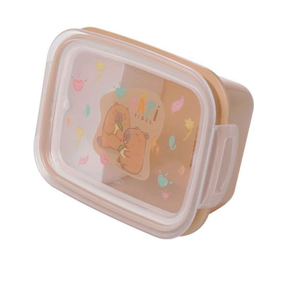 Marmita Decorada Capivara com Trava 630 ml - Plasútil