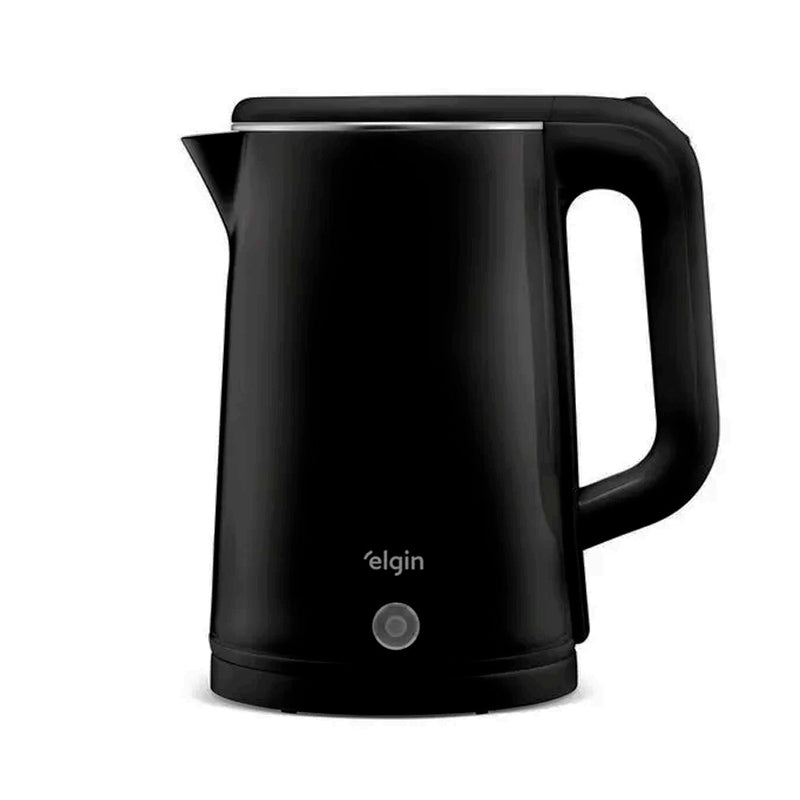 Chaleira Elétrica Slim Preta – Jarra sem Fio 1,8 Litros Desligamento Automático 1.200W
