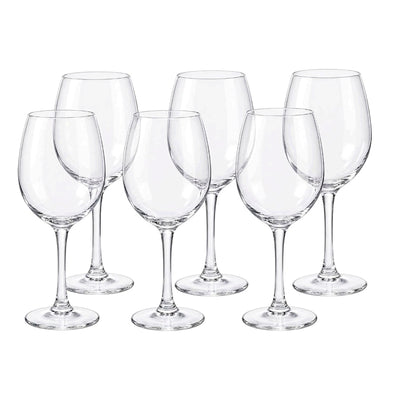 Jogo de Taças de Vidro para Vinho Vênus 6 Peças - 465ml