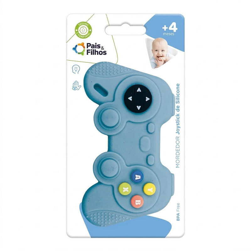 Mordedor Joystick de Silicone - Pais e Filhos