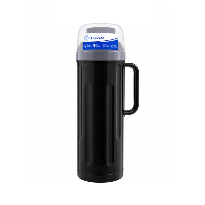 Garrafa Térmica Termolar Personal Preta - 1L