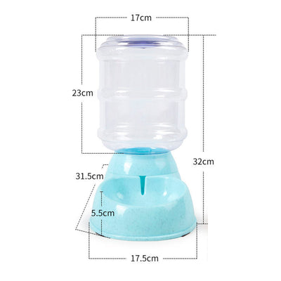 Bebedouro Automático para Pets Gravidade - 3,8L (Cores Diversas)