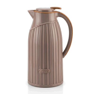 Garrafa Térmica Canelada Cinza - 1,6L