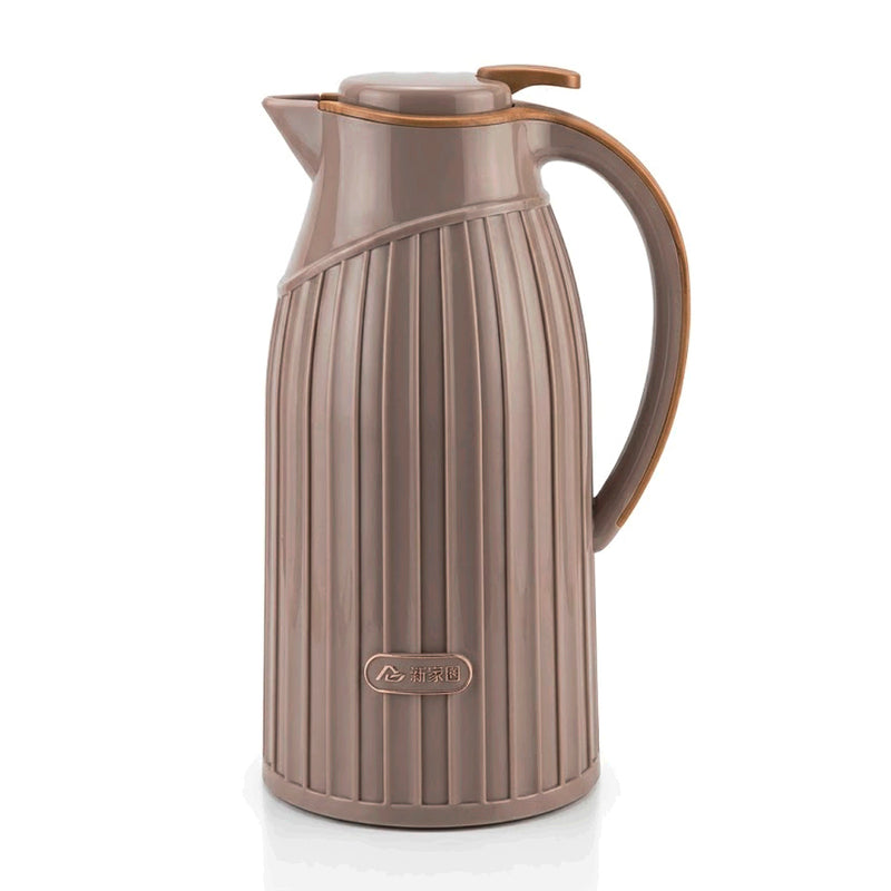 Garrafa Térmica Canelada Cinza - 1,6L