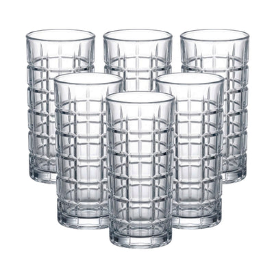 Jogo de Copos Deli Rubi 6 Peças - 330ml
