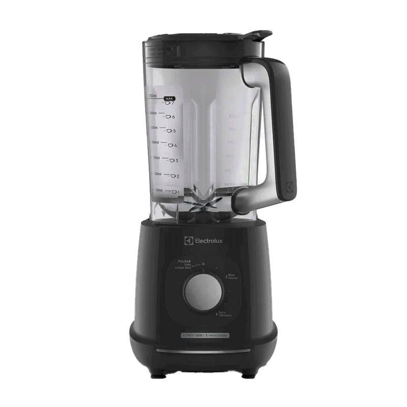 Liquidificador Electrolux 1000W 2.7L Efficient TriForce 5 Velocidades Cinza - 127V