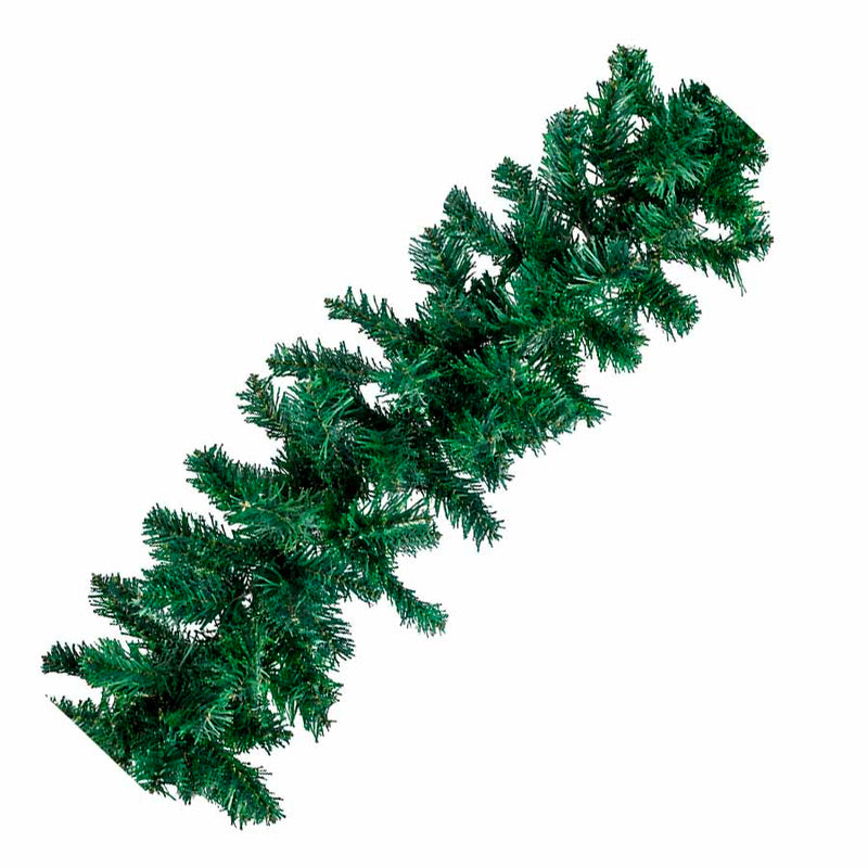 Festão Natalino Aramado Verde - 270cm