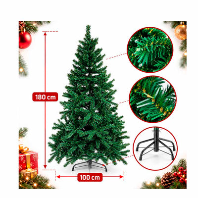 Árvore de Natal Tradicional POP Verde - 180cm