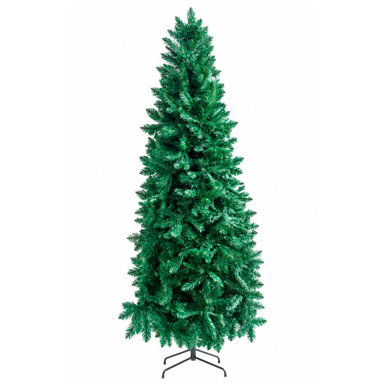 Árvore de Natal Tradicional Slim Verde - 210cm