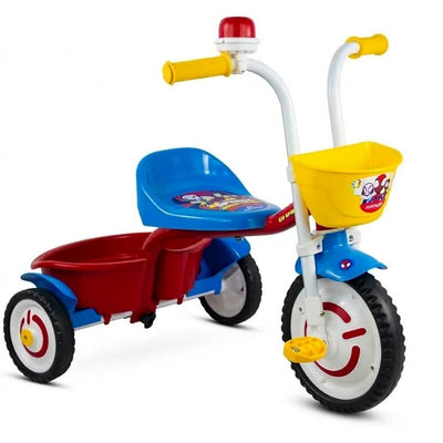 Triciclo Infantil Homem-Aranha Azul e Amarelo - Nathor