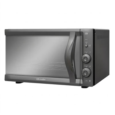Forno Elétrico de Bancada Mueller MFB50F Espelhado 50L Vidro Duplo - 127v