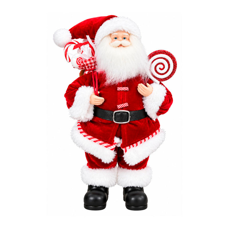 Boneco Natalino Papai Noel com Tema Doces - 30cm