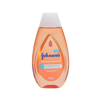 Sabonete Líquido Glicerina Da Cabeça Aos Pés, 200ml - Johnson's Baby