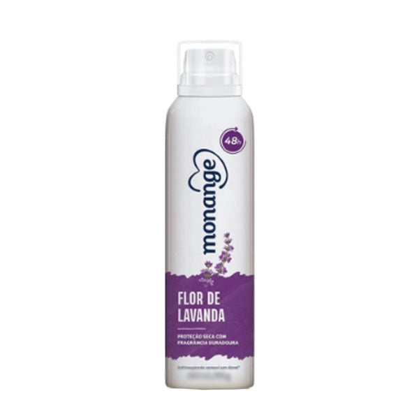 Desodorante Antitranspirante Aerosol Monange Flor de Lavanda 150ml