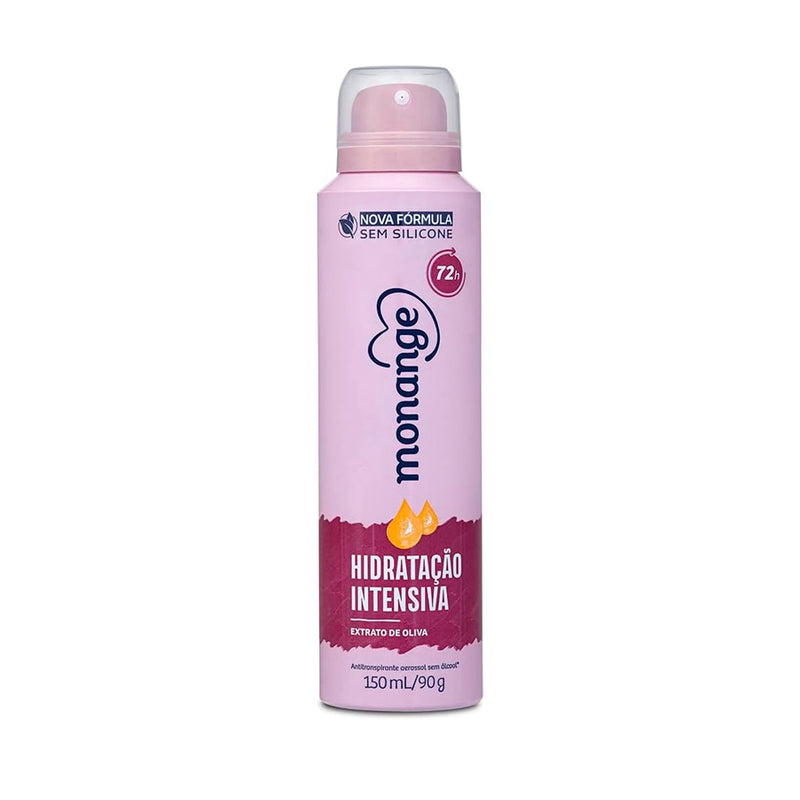 Monange Desodorante Aerossol Hidratação Intensiva 150Ml (90G)