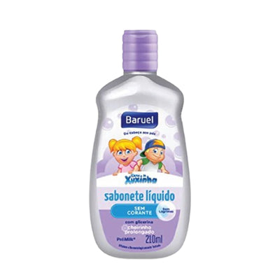 Sabonete Líquido Baruel Turma da Xuxinha Sem Corante 210ml