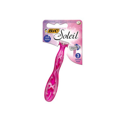 Aparelho De Barbear Bic Soleil Rosa 1 Unidade