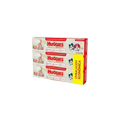 Creme para assaduras 80g Kit com 3 Unidades - Huggies Supreme