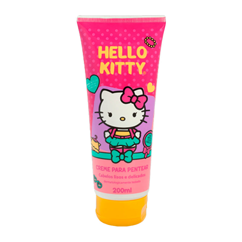 Creme Para Pentear Hello Kitty Lisos e Delicados 200ml