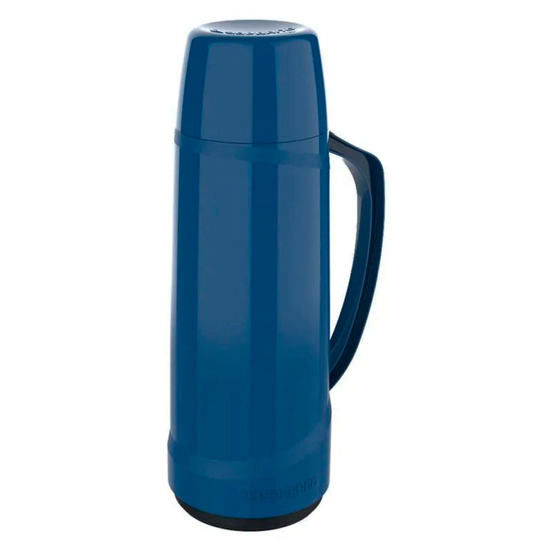 Garrafa Térmica Cristal Soprano Azul - 1litro