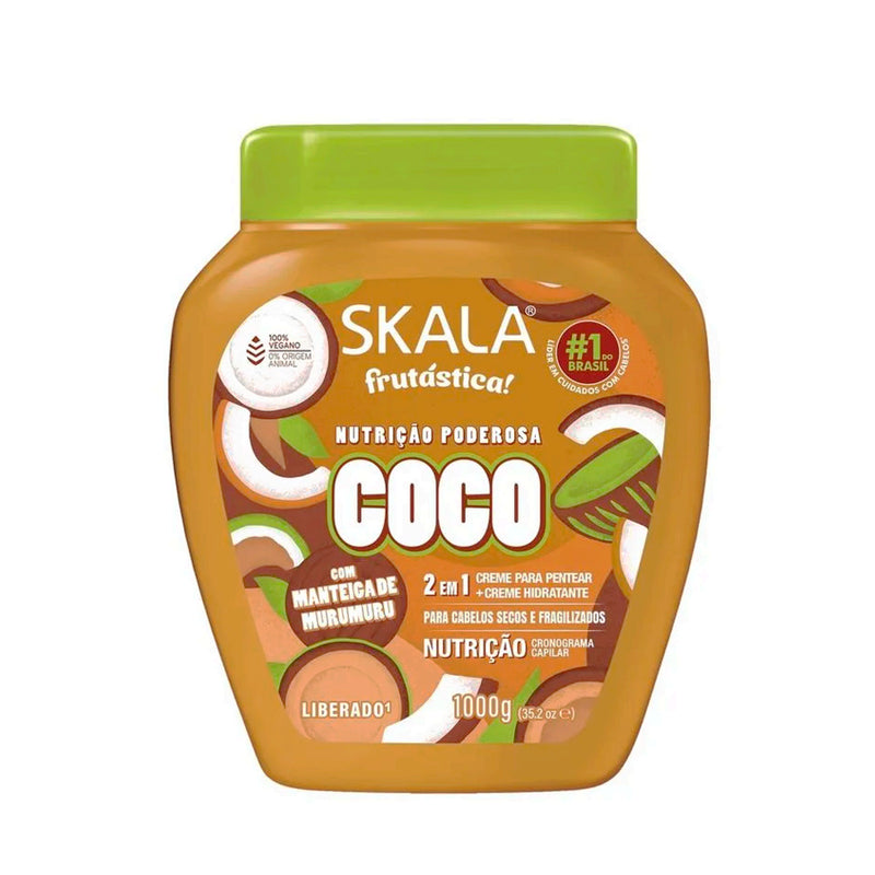 Creme de Pentear Skala Frutástica Nutrição Poderosa Coco - 1kg