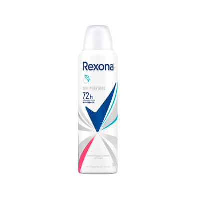 Desodorante Antitranspirante Aerosol Rexona Sem Perfume Feminino 72h -150ml
