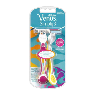 Gillette Venus Aparelho de Depilação Descartável Suave com Aloe, 2 Unidades
