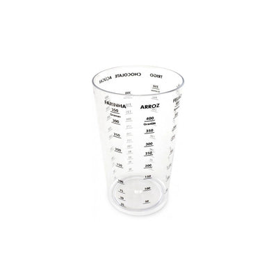 Copo Medidor Graduado De Plástico 580Ml Plasvale