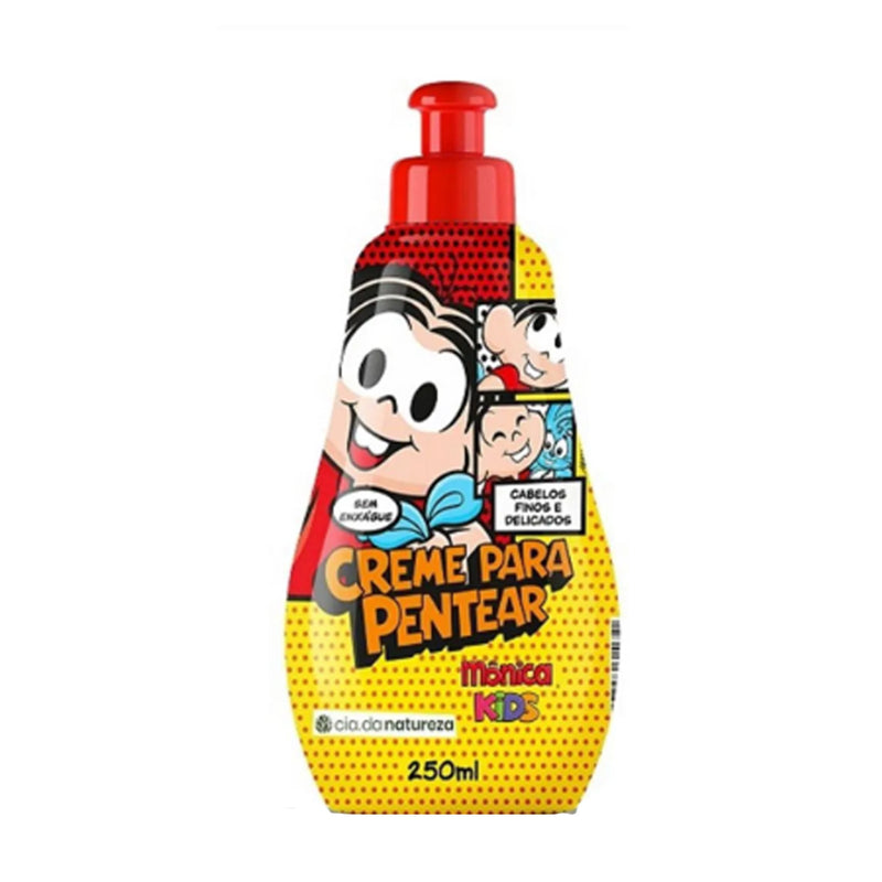 Creme Para Pentear Infantil Turma Da Monica - Cabelos Finos e Delicados 250ml