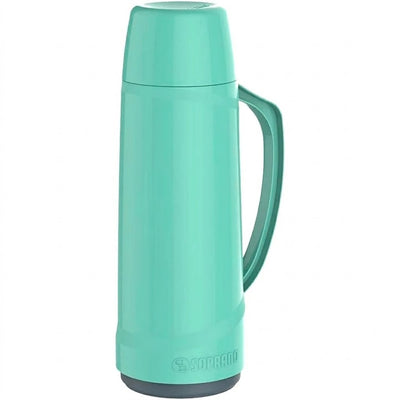Garrafa De Café Cristal Soprano Verde - 1L