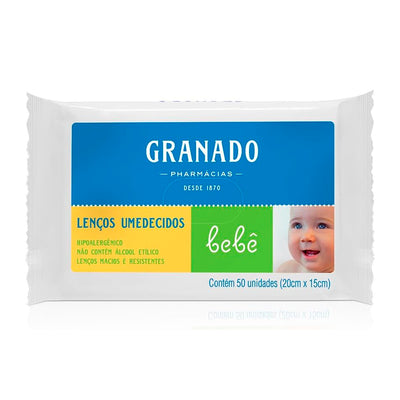 Lenços Umedecidos Granado Bebê-Tradicional