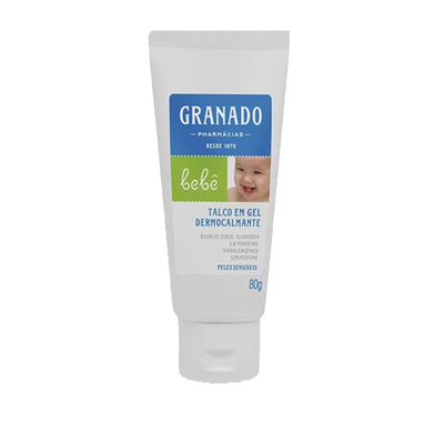 Talco Em Gel Infantil Granado Bebe Peles Com 80g