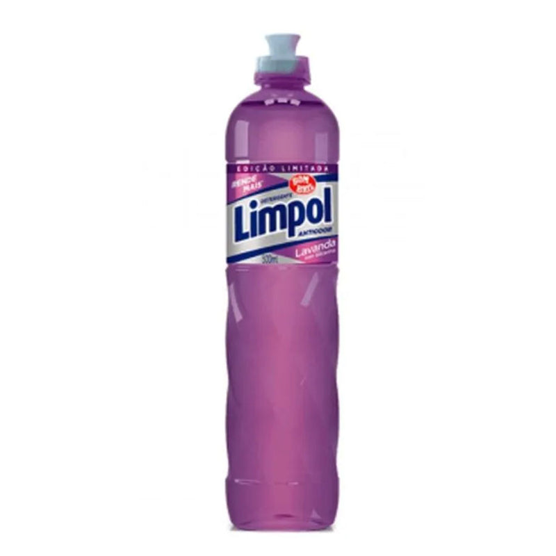 Detergente Líquido Limpol Lavanda Lava-Louças 500ml