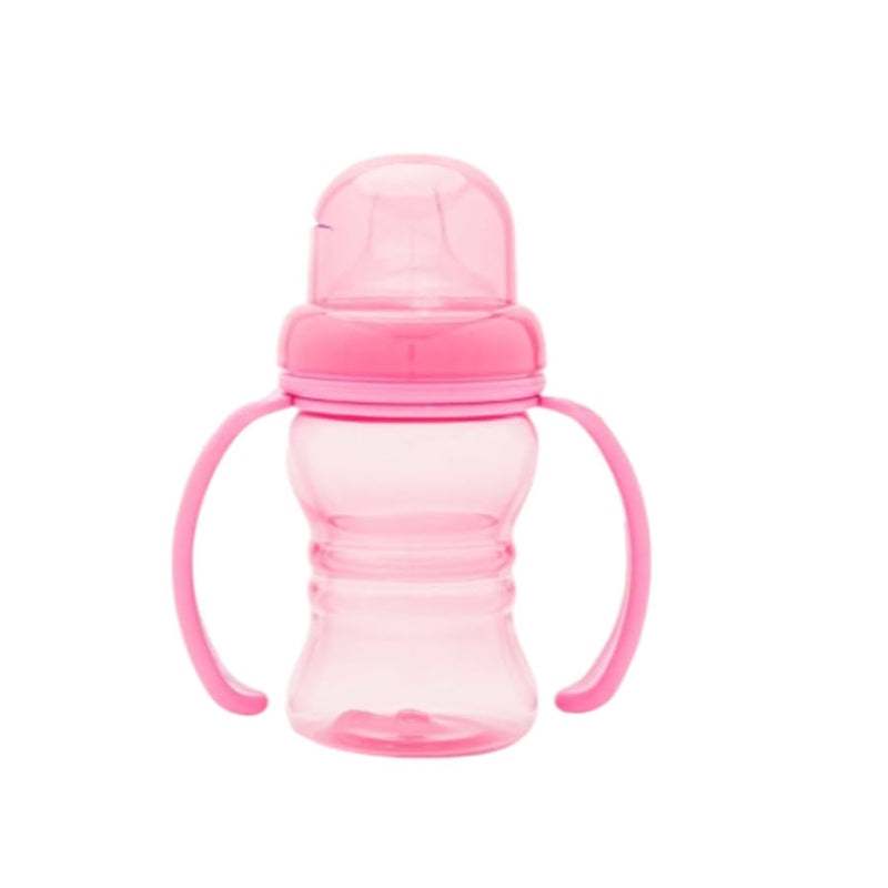 Copo de Treinamento Clean com Bico de Silicone Lolly 150 ml - Rosa