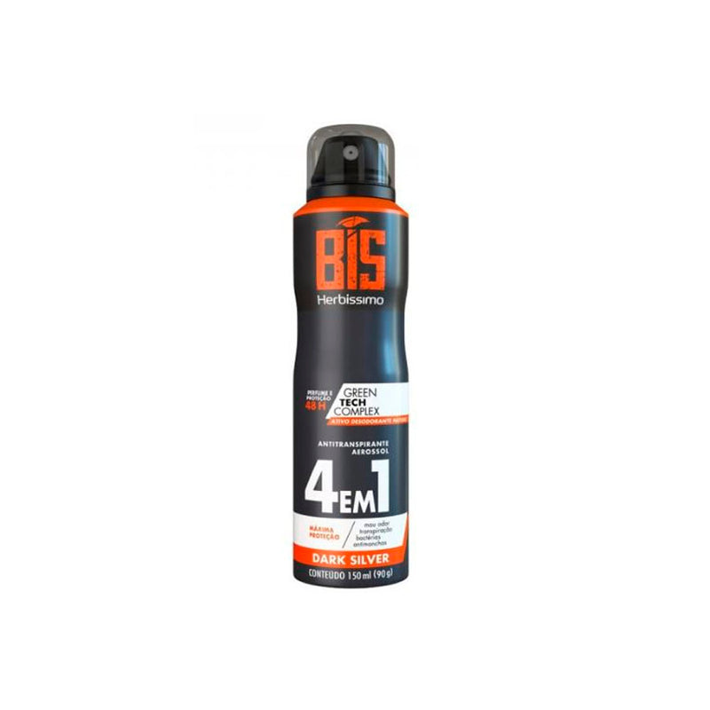 Desodorante Herbissimo Aerosol Dark Silver 150 Ml