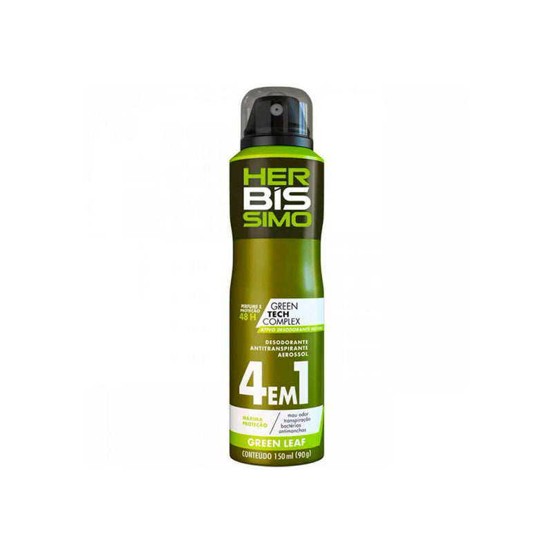 Desodorante Herbissimo Aerosol Green Leaf 150ml