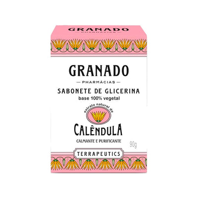 Sabonete Barra de Glicerina Granado Calêndula 90g