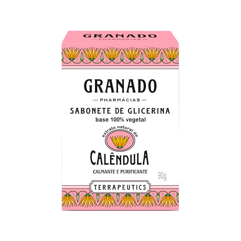 Sabonete Barra de Glicerina Granado Calêndula 90g