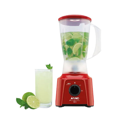 liquidificador arno power mix 127v vermelho